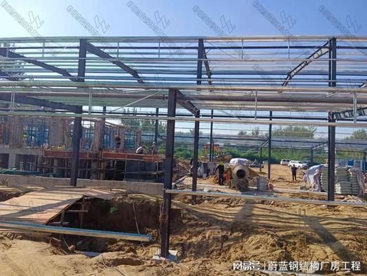 彩鋼鋼結構廠房效果圖（彩鋼鋼結構廠房裝修效果圖） 建筑效果圖設計 第5張