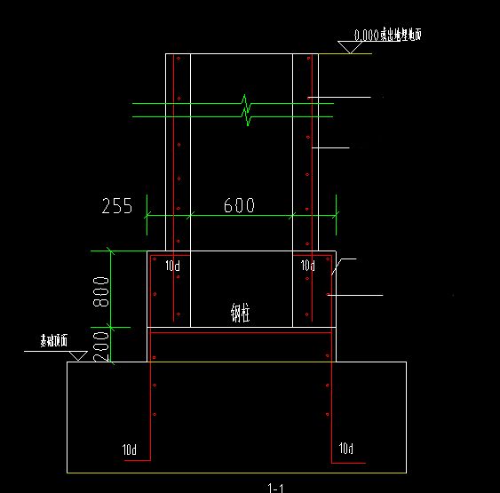 鋼結構基礎柱墩配筋（鋼結構基礎柱墩配筋圖示例詳解柱墩配筋圖示例詳解）