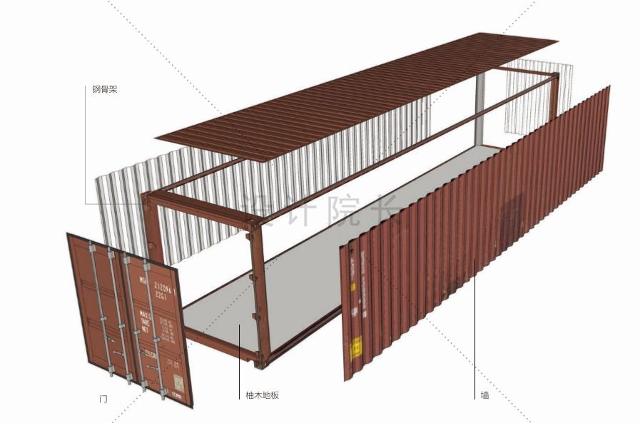 集裝箱的一般構(gòu)造包括（集裝箱的一般構(gòu)造）