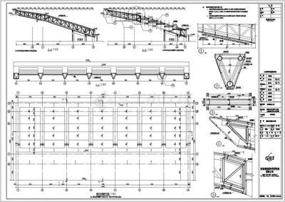 室內鋼結構圖紙 北京加固設計 第5張