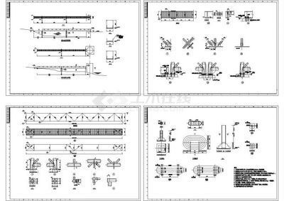 鋼結構地梁圖（鋼結構地梁圖是一種詳細展示鋼結構地梁的圖紙施工要求） 建筑方案施工 第5張