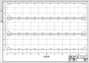 鋼結構基礎梁平面布置圖