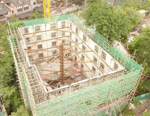 地震后建筑加固案例分析 鋼結構異形設計 第6張