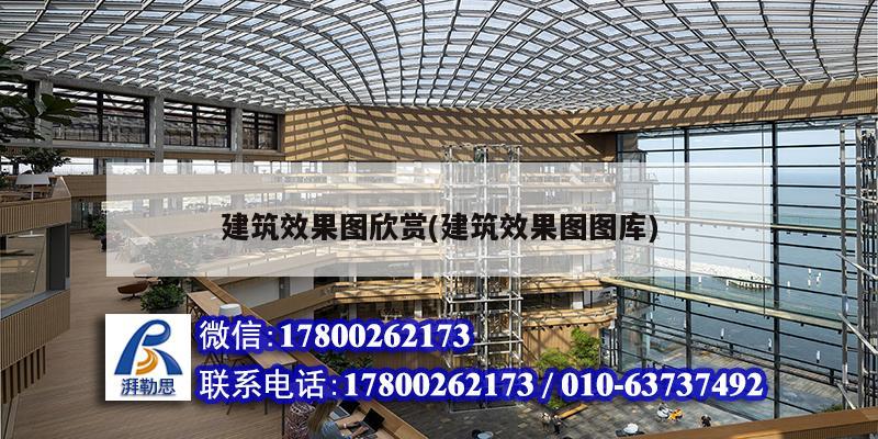 建筑效果圖欣賞(建筑效果圖圖庫) 結構電力行業施工