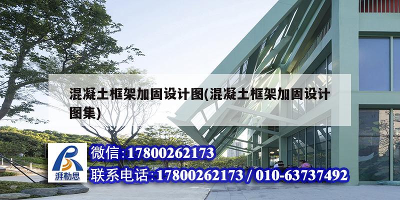 混凝土框架加固設計圖(混凝土框架加固設計圖集) 結構污水處理池設計