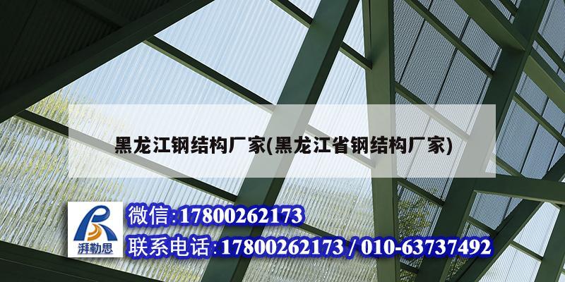 黑龍江鋼結(jié)構(gòu)廠家(黑龍江省鋼結(jié)構(gòu)廠家)