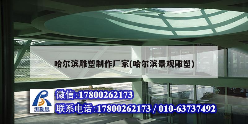 哈爾濱雕塑制作廠家(哈爾濱景觀雕塑) 結構框架施工