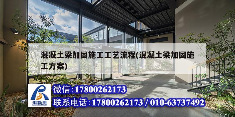 混凝土梁加固施工工藝流程(混凝土梁加固施工方案) 鋼結(jié)構(gòu)蹦極設(shè)計(jì)