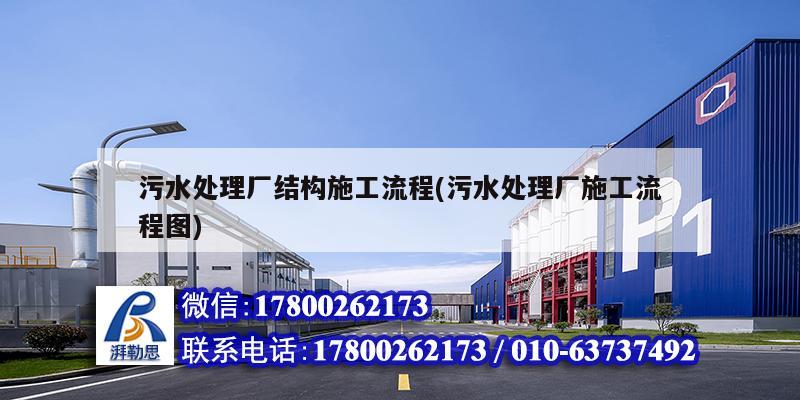 污水處理廠結構施工流程(污水處理廠施工流程圖) 裝飾家裝設計